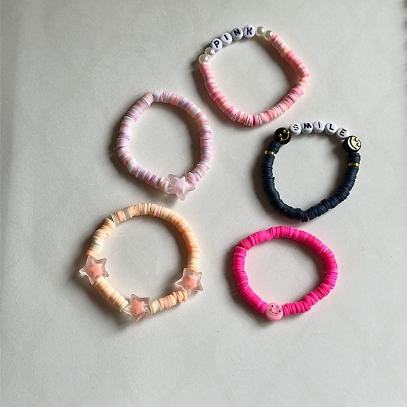 5 pcs stretch bracelets. - Picture 3 of 3